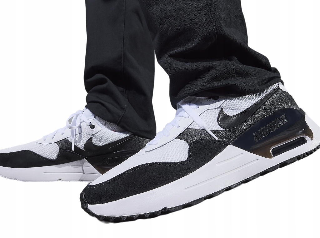 Nike Air Max Systm Pánské boty Černé adidasy Sportovní Pohodlné Tlumení nárazů