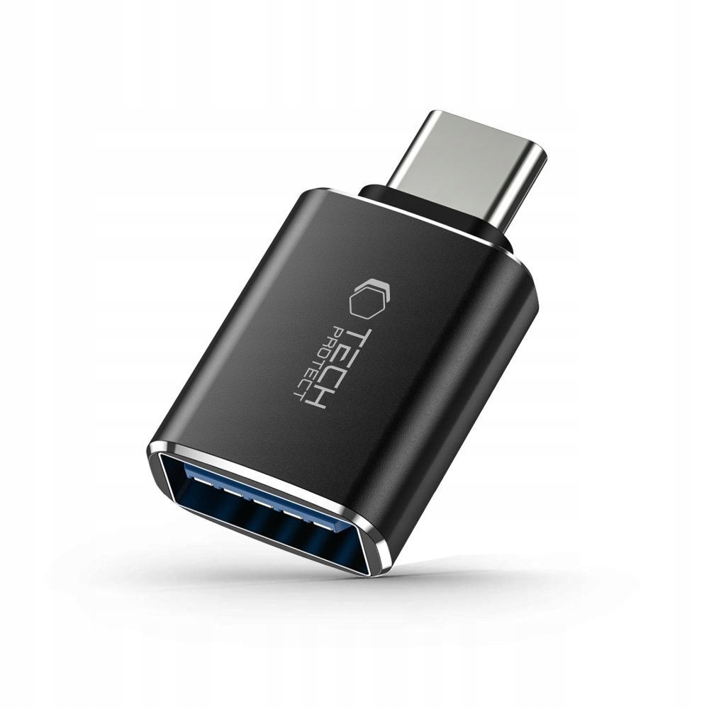 Adapter Usb-c (męski) do Usb-a 3.0 Otg Tech-Protect czarny