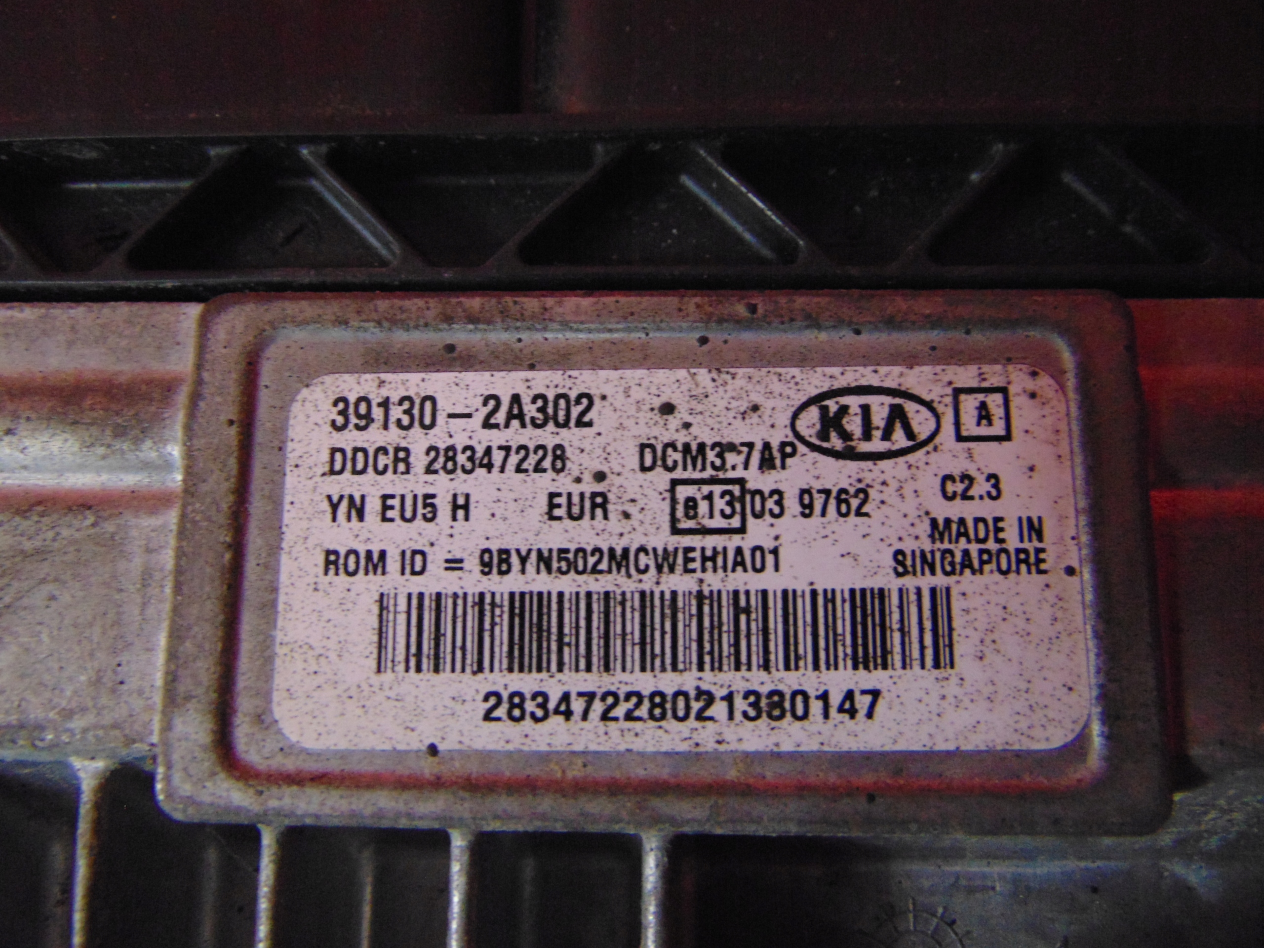 KIA VENGA YN 09- 1.4 CRDI Bedienteil Computer