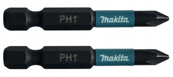 

Makita B-63719 Końcówki Wkrętakowe PH1 50MM 2szt.