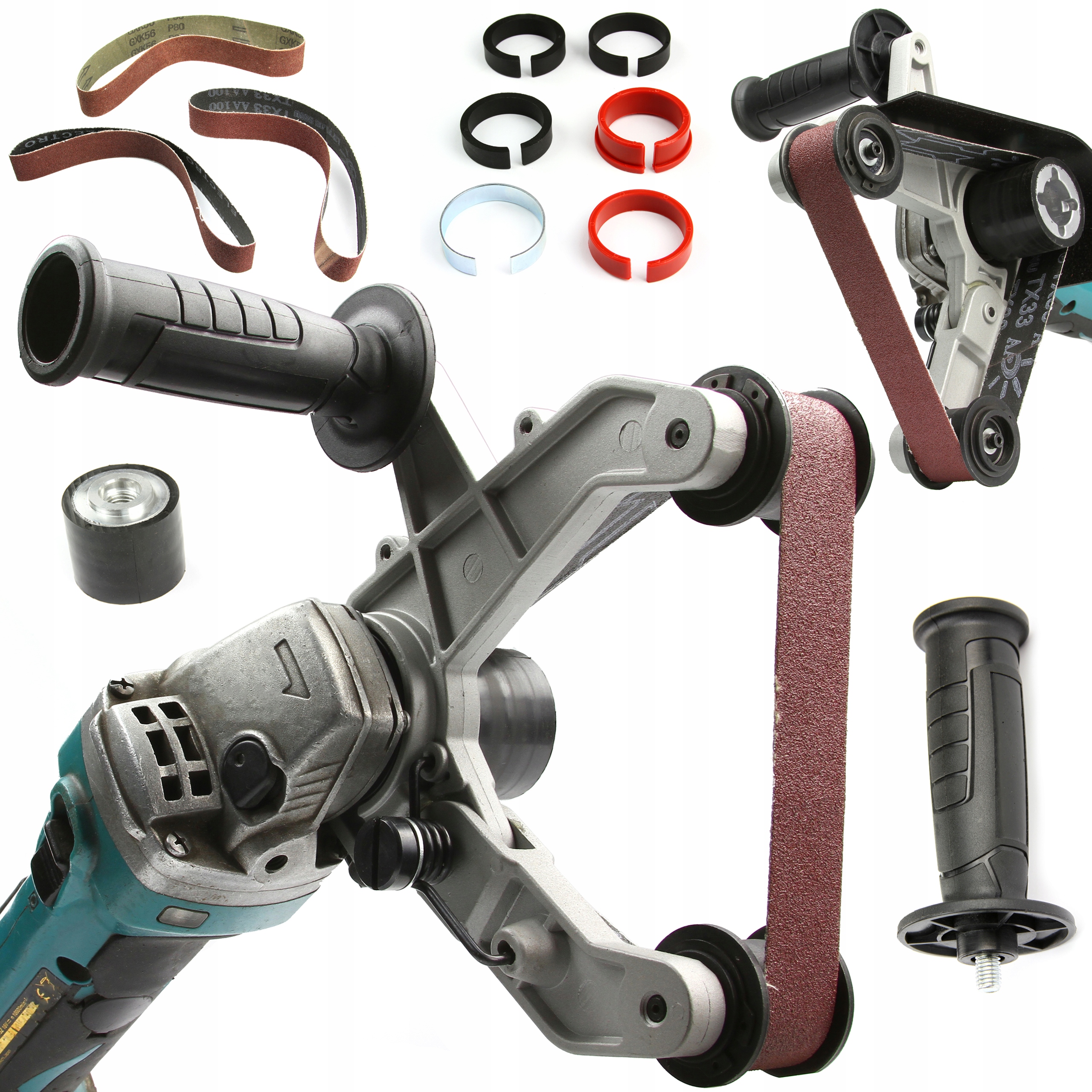 Szlifierka Taśmowa Do Rur /przystawka Na Szlifierkę Kątową