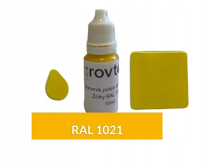 

Barwnik do żywicy epoksydowej pełny żółty 10ml