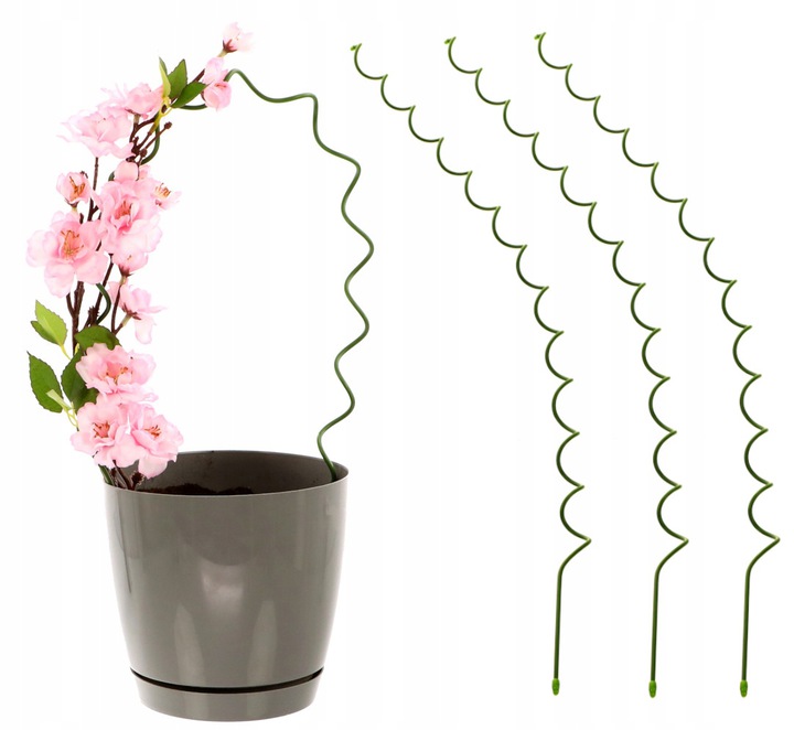 

Tyczka Podpora Spiralna Do Roślin 100cm 3 szt