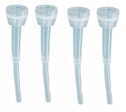 GUMY STRZYKOWE SILIKON 8MM AGROMILK ALFALAVAL 4SZT