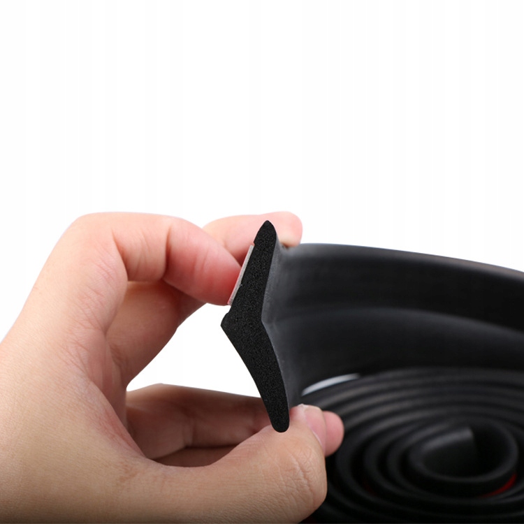 DOKŁADKA ZDERZAKA UNIWERSALNA OSŁONA SPOILER SPOJLER 2,5 METRA Strona zabudowy przód