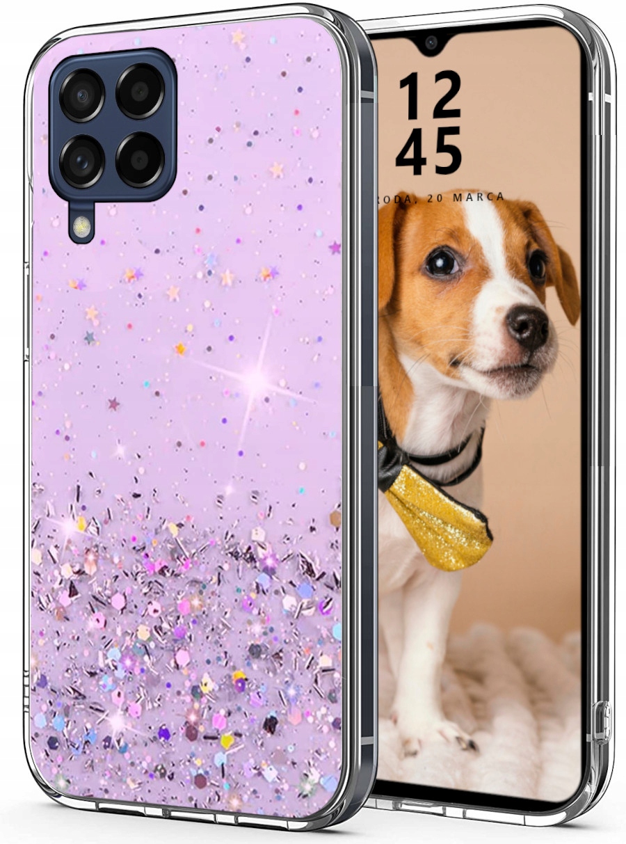 

Case Etui Brokat 2x Szkło Do Samsung M33 5G