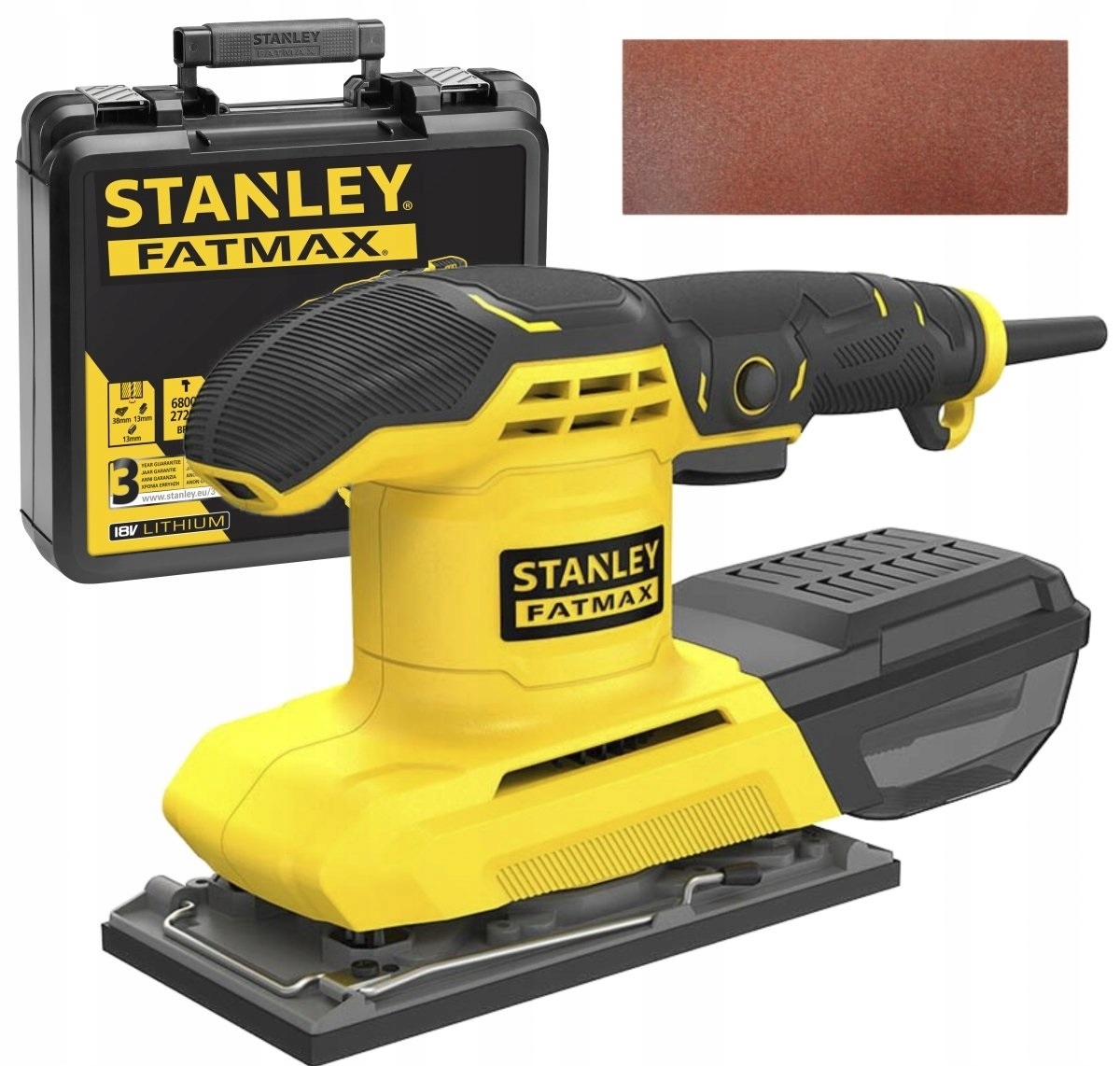 

Szlifierka Oscylacyjna FMEW214K Stanley Fatmax