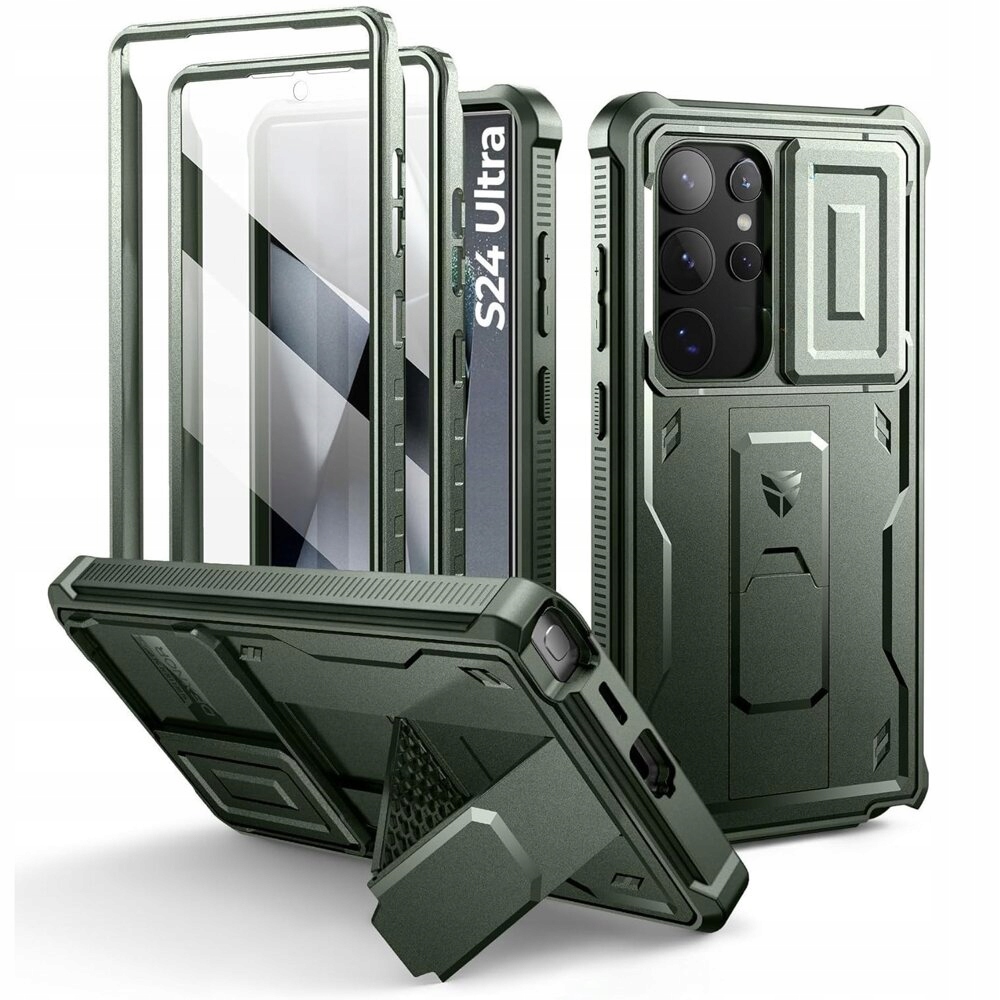 Dexnor Pancéřové Pouzdro Chránící Displej, Kryt 360 Pro Galaxy S24 Ultra