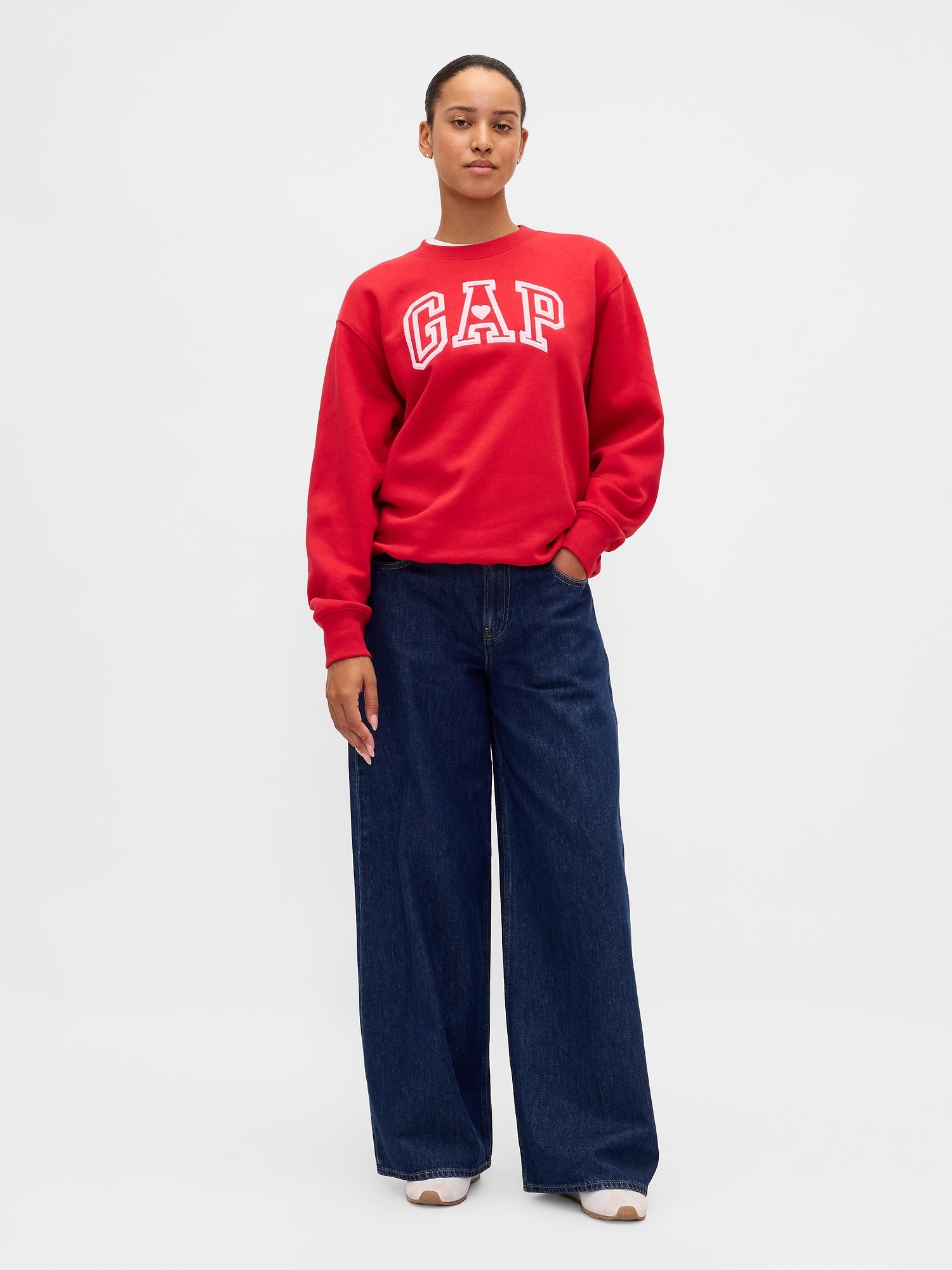 Gap Oversize mikina VintageSoft Logo