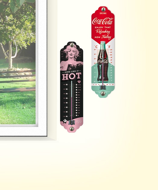 Nostalgic Art Termometr Fiat - Servizio Marka inna