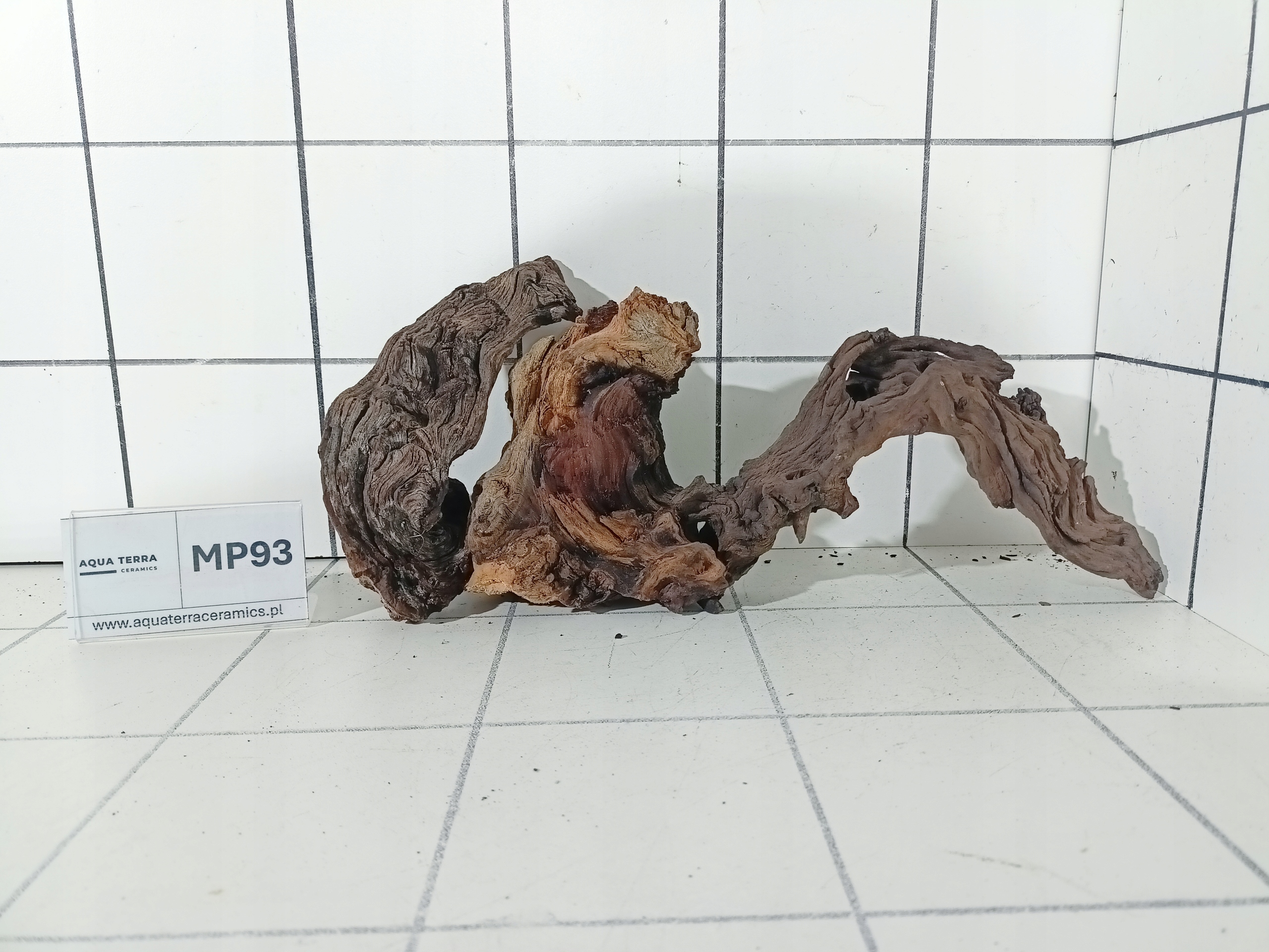 Korzeń Premium Mopani MP93 – Naturalny Gotowy do Akwarium Terrarium Desert