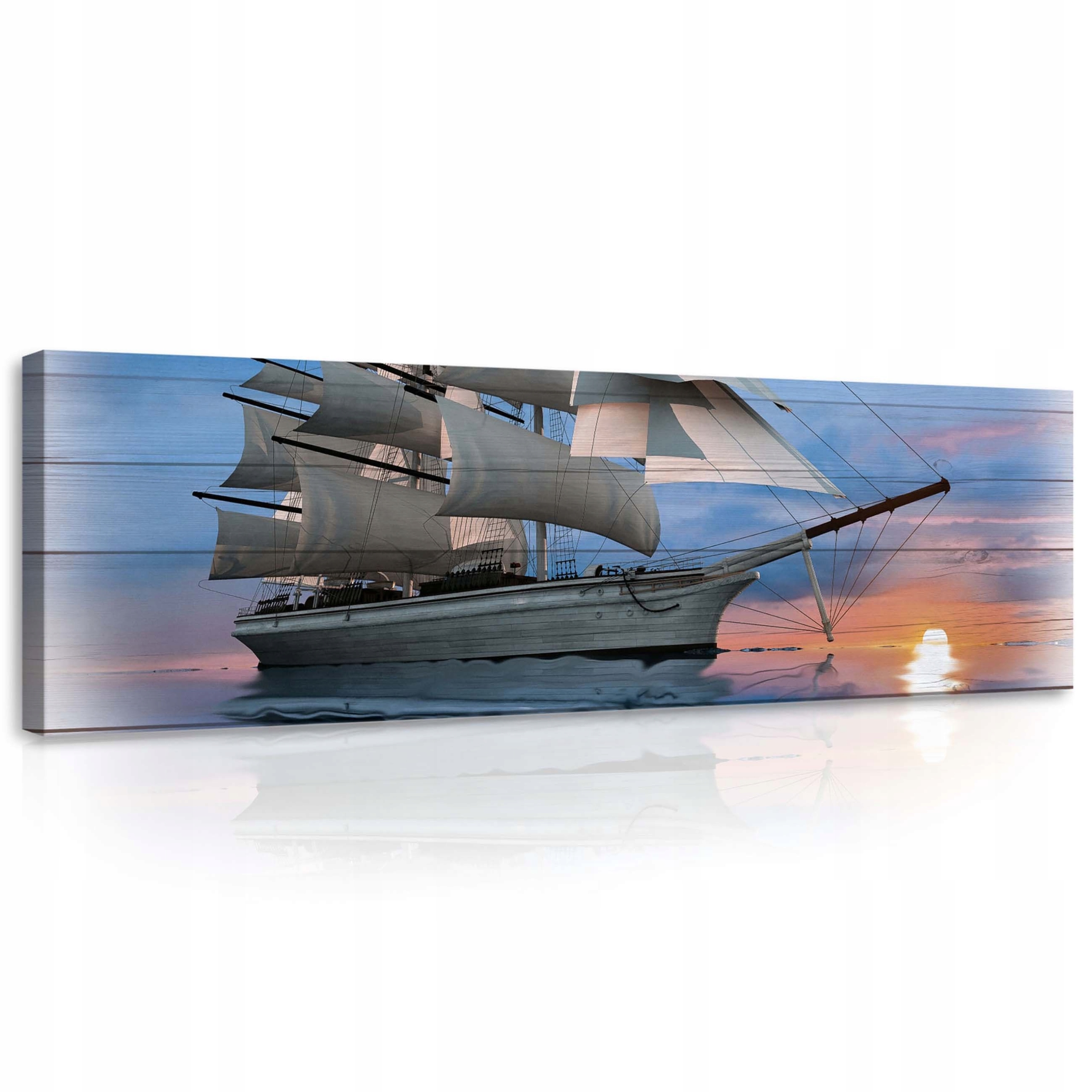 Obraz 145x45 Minimalistický úsvit Bezmezná cesta ve skandinávském stylu