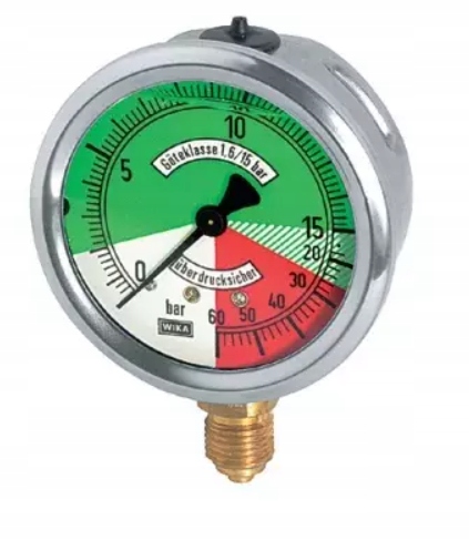 Manometr postřikovače 60 bar fi 63 mm 1/4" Italský