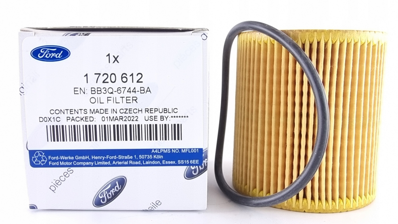 

Filtr Oleju Ranger 2012- 2,0 2,2 3,2 Tdci Org