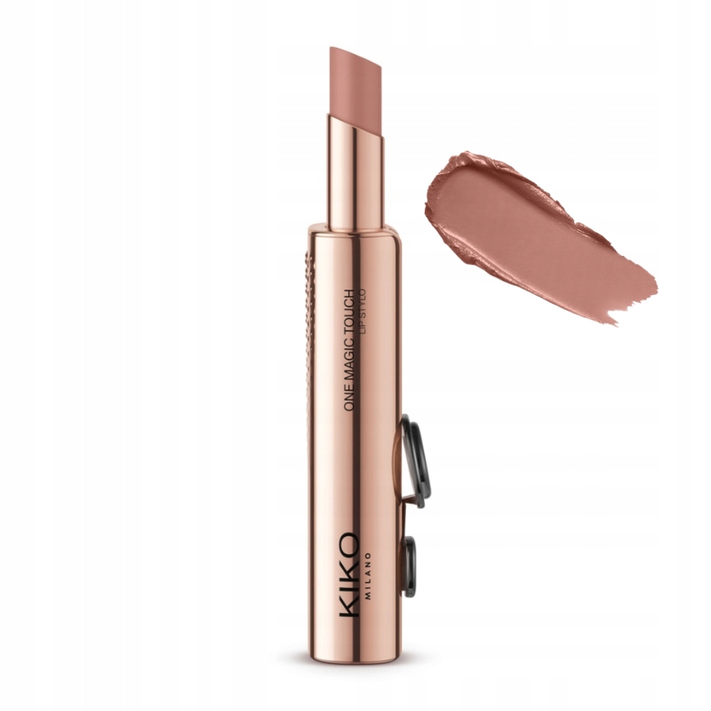 Pomadka Do Ust Brąz Kiko Milano One Magic Touch Lip Półmatowa 01 Sienna