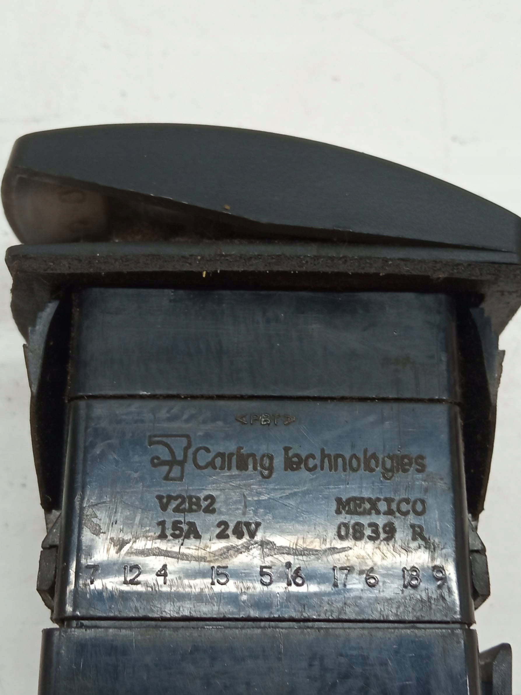 light switch SMIECIARKA VOLVO KOMPLET 6 SZTUK Dennis Eagle Elite 2