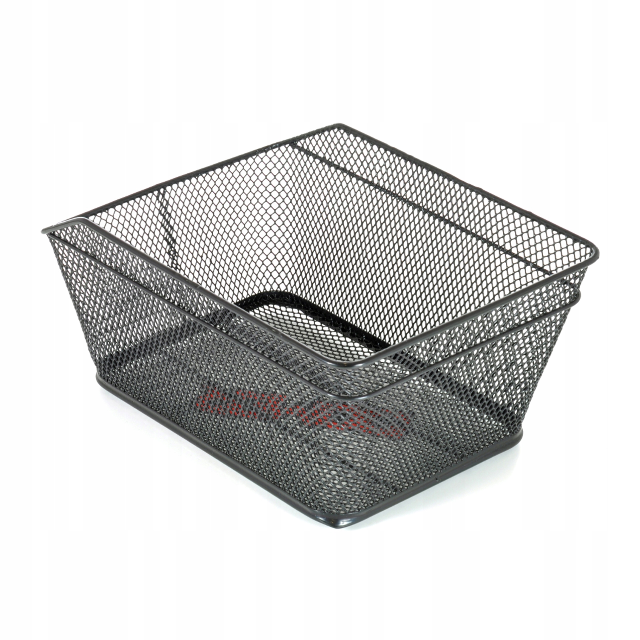 KOSZYK ROWEROWY CZARNY HT-113 tył przykręcany mały Pojemność 10 l