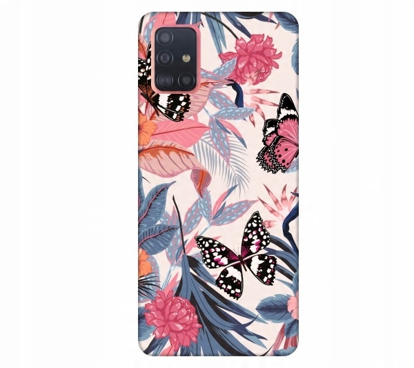 

Etui pokrowiec do Samsung Galaxy A51 Motyle dzungl
