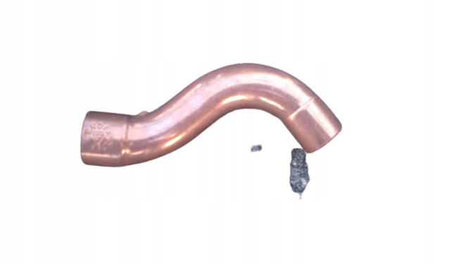 

miedź Cu obejście częściowe 22 mm mijanka