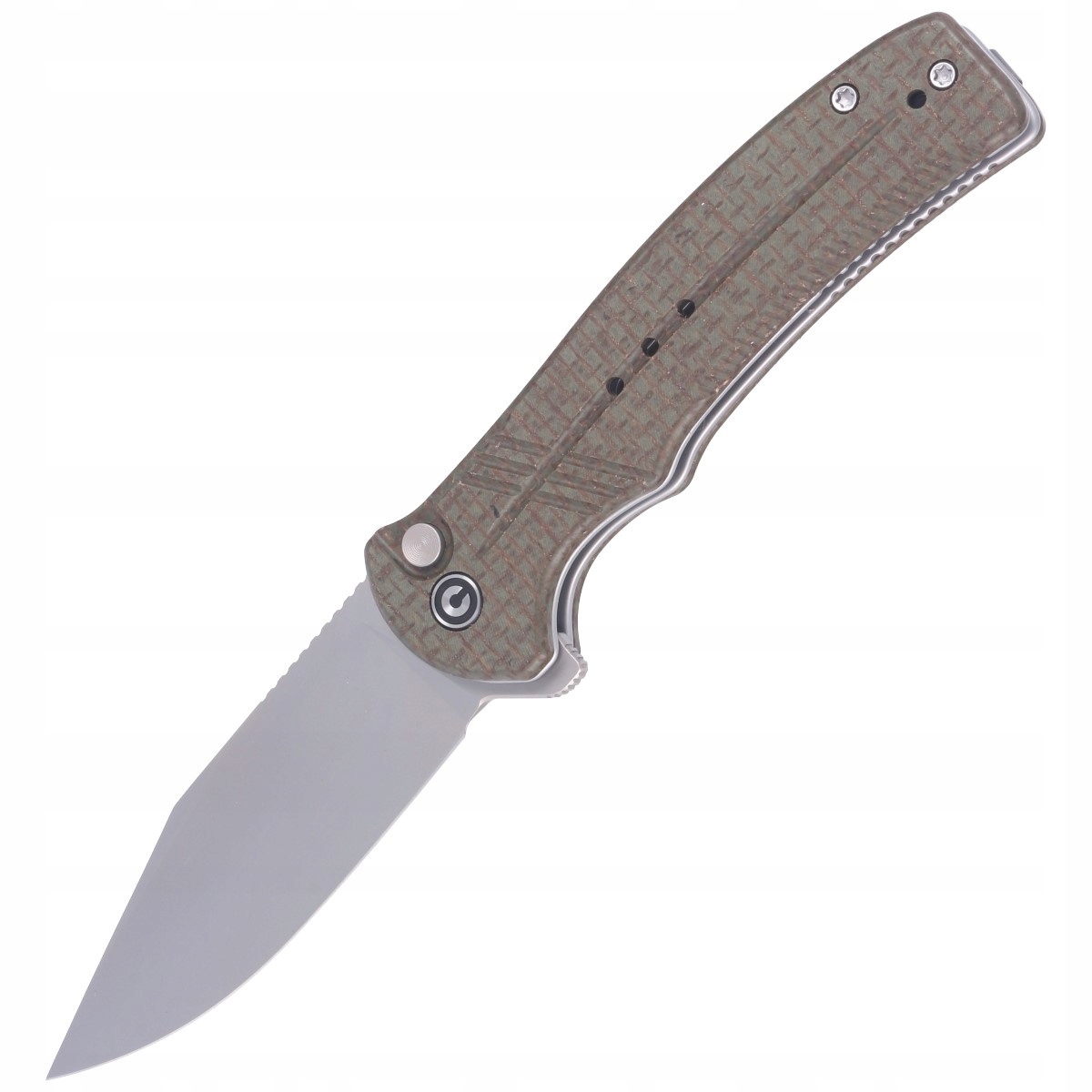 Nůž CIVIVI Cogent Green Micarta, Silver Bead (C20038D-5)