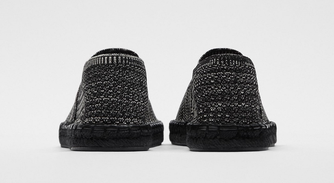 ZARA SZARE BUTY ESPADRYLE Z JUTOWA PODESZWA 43 Rozmiar 43