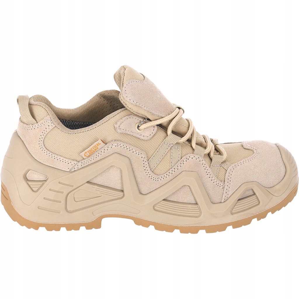 Pánská sportovní treková kožená taktická obuv Iron-p béžová 45