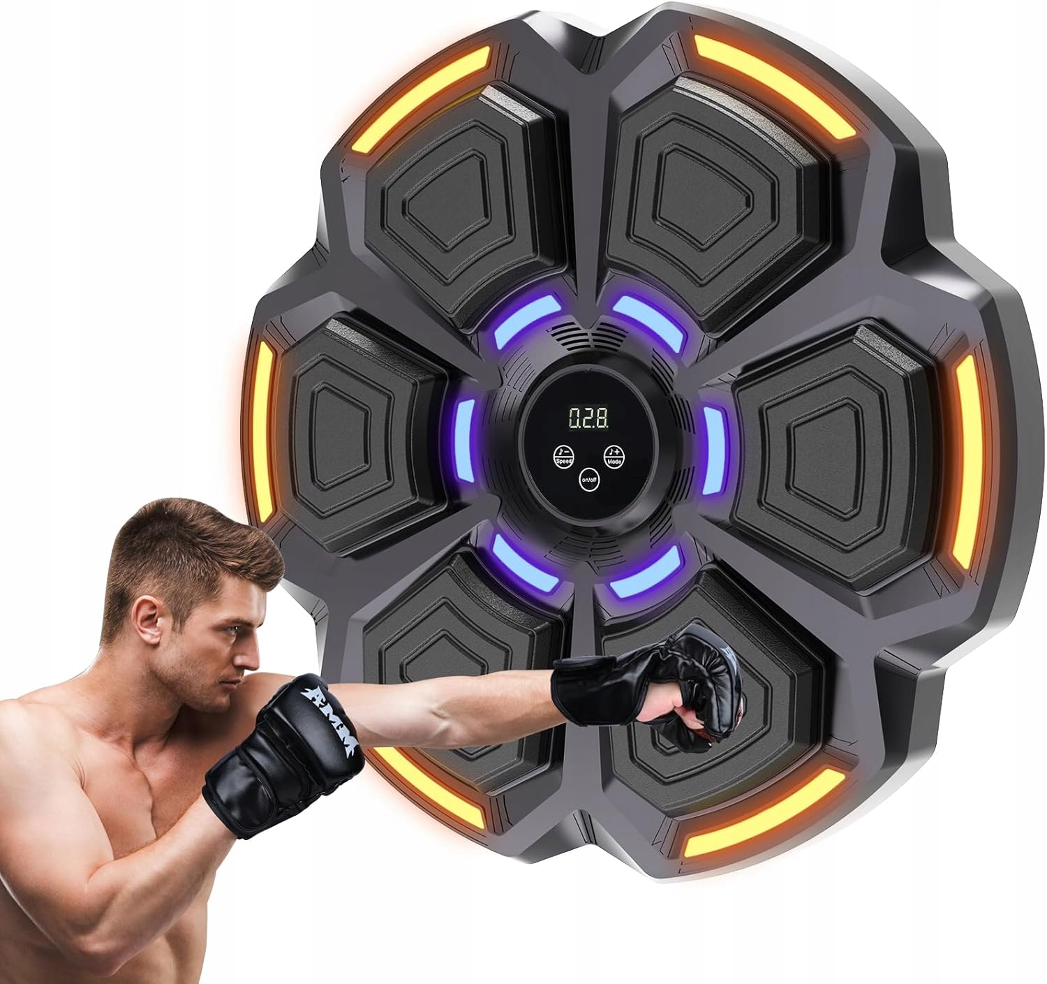 P557 Maszyna do boksu muzycznego snawowo Led Bluetooth 9 trybów
