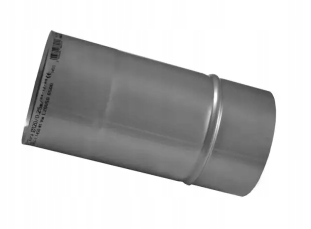 Ks Trubka kyselinovzdorná fi 160 mm 0,8 mm 0,25 m ocel komínová vložka nerezová plynová