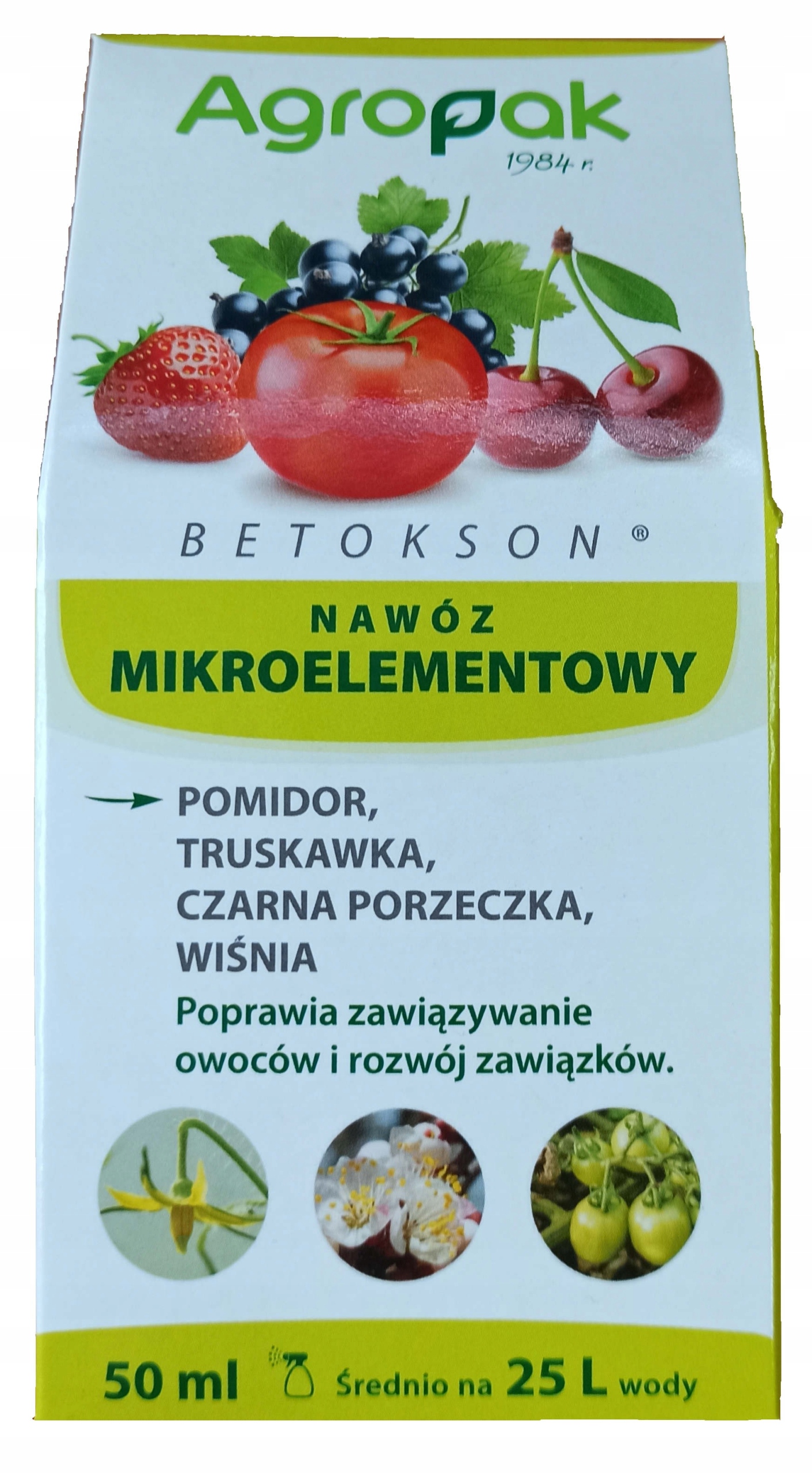 

Betokson aktywator zawiązywania owoców 50 ml