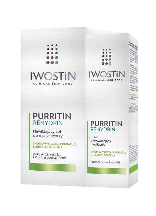 

Zestaw Purritin Rehydrin Nawilżający Żel Krem