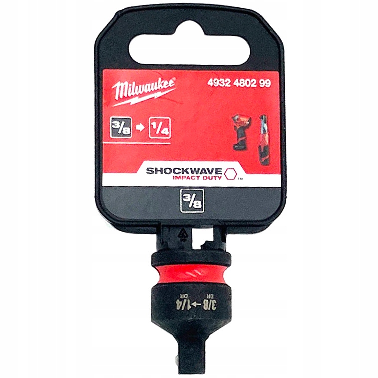 Adapter Udarowy 3/8'' 1/4'' Milwaukee 4932480299