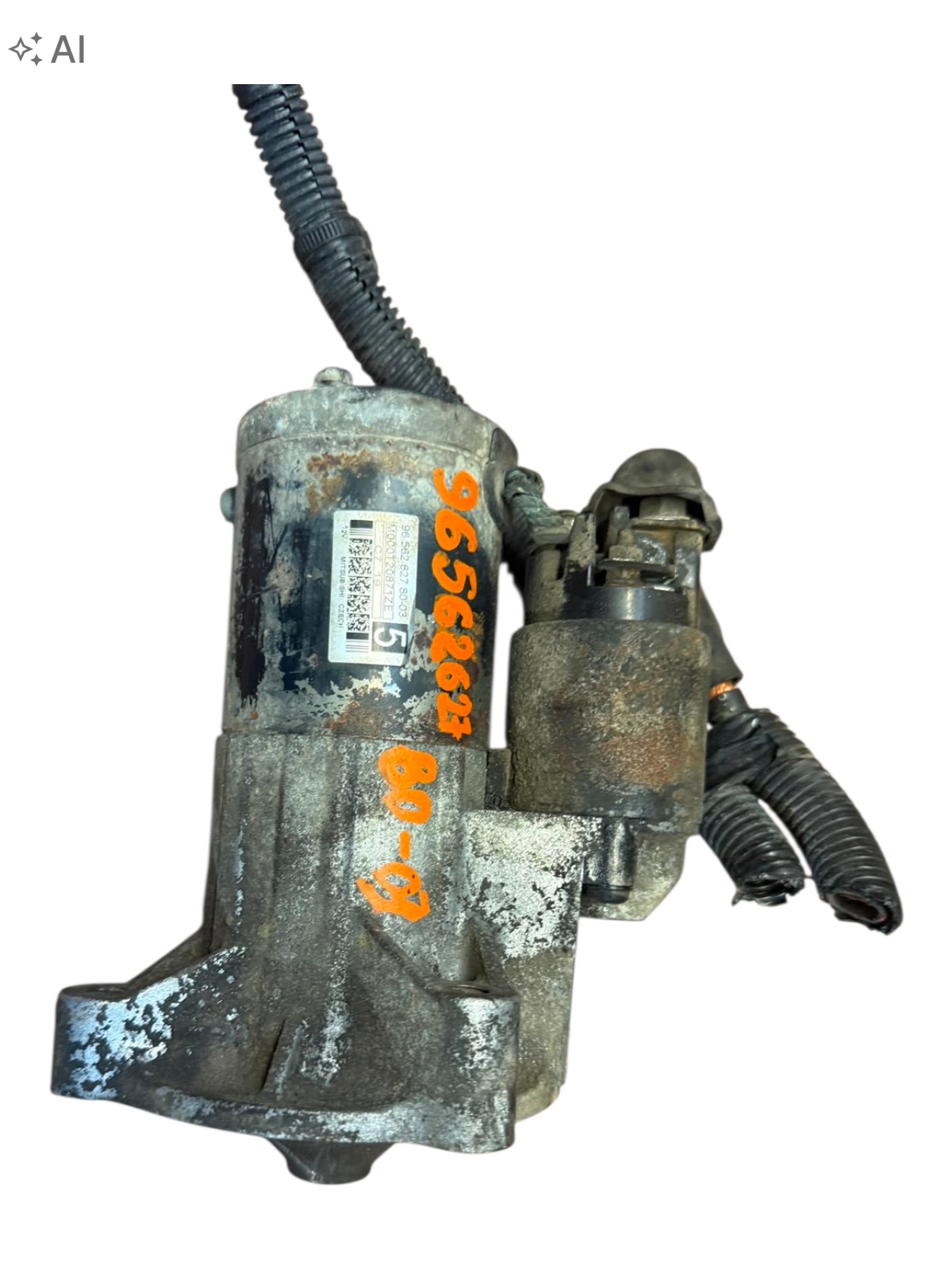 starter PEUGEOT 407 9656262780-03 2.0 HDI