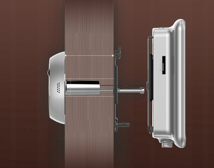 Wizjer elektroniczny DP1C EZVIZ DP1C WiFi z kamerą IP smart dzwonek Kąt widzenia 104°