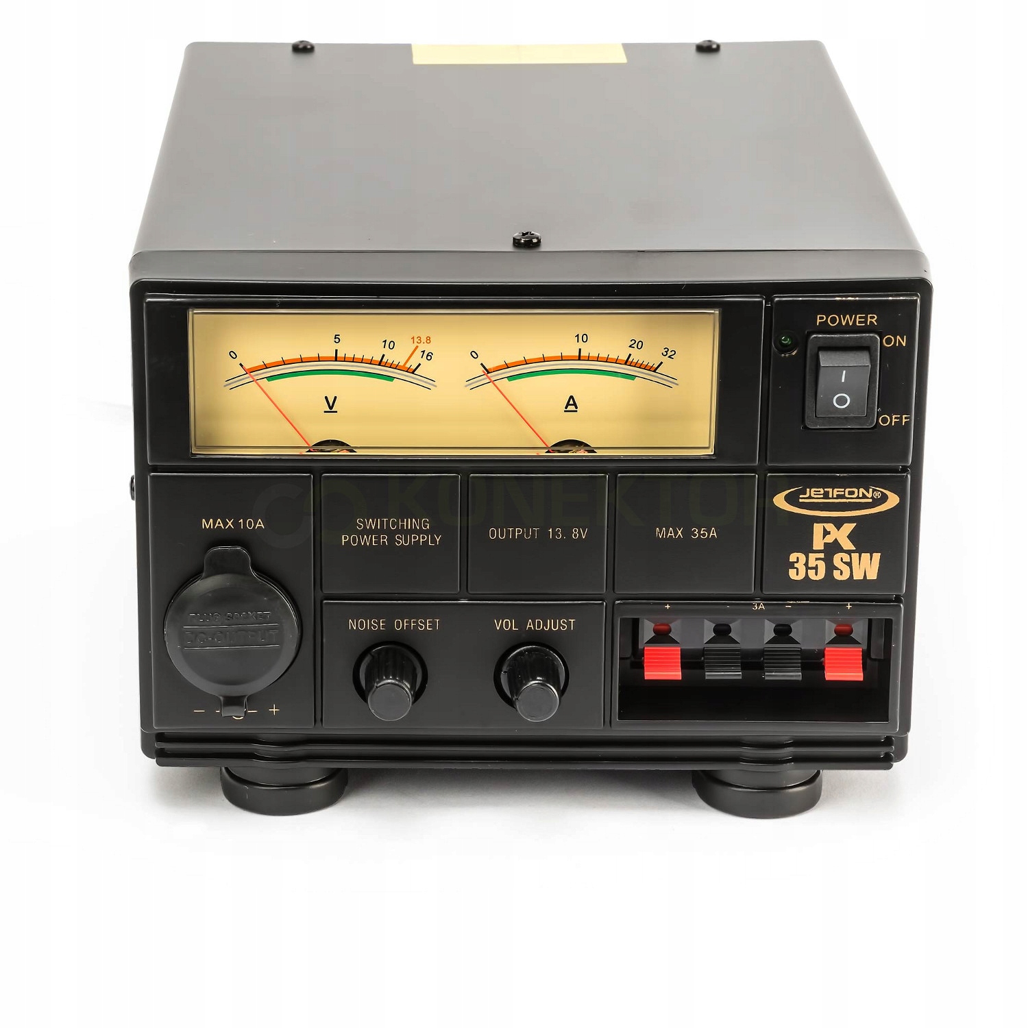 Jetfon PC-35-SW Zasilacz 9-15V 35A Cb Kf Vhf Uhf