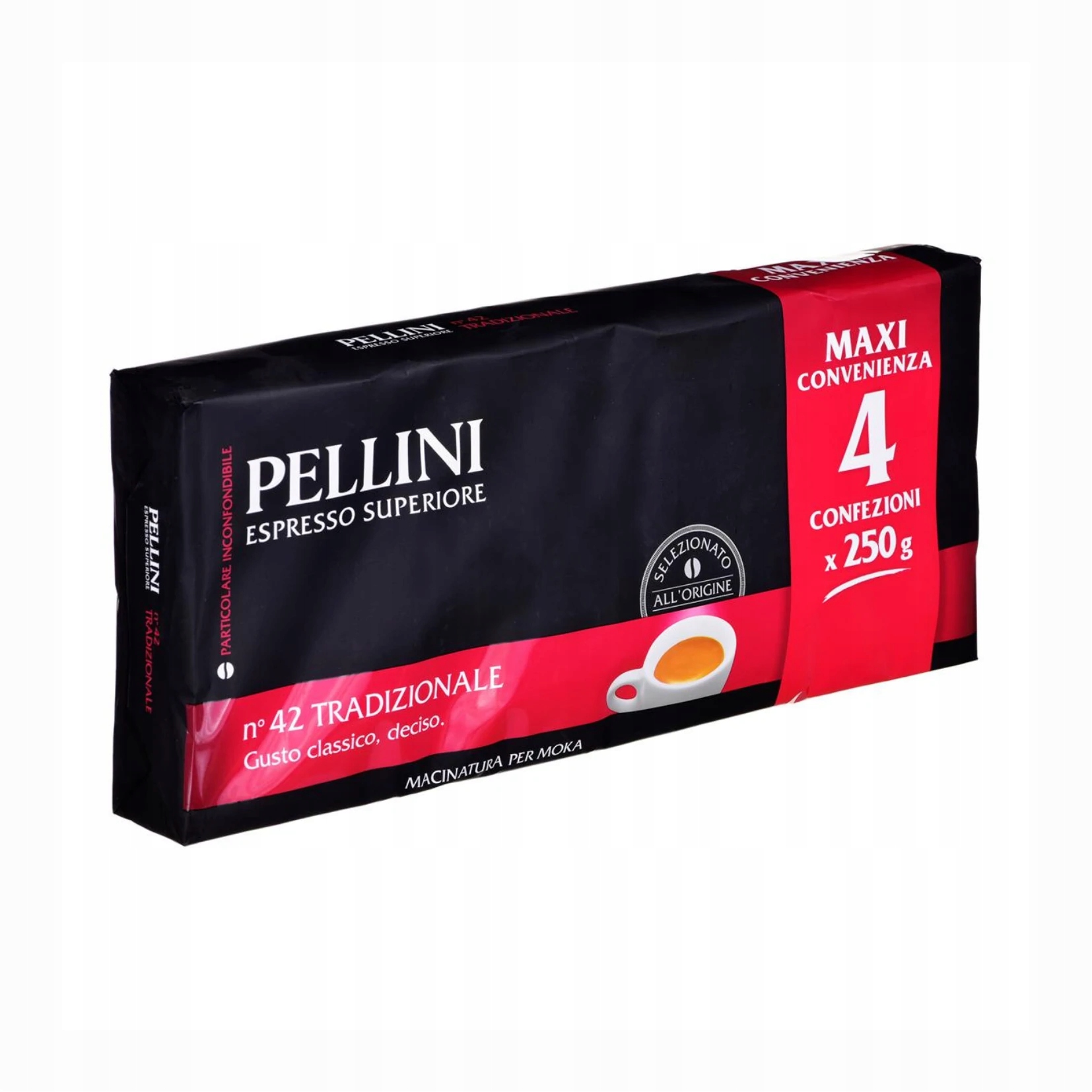 Levně Mletá káva n 42 tradizionale Pellini 1000 g