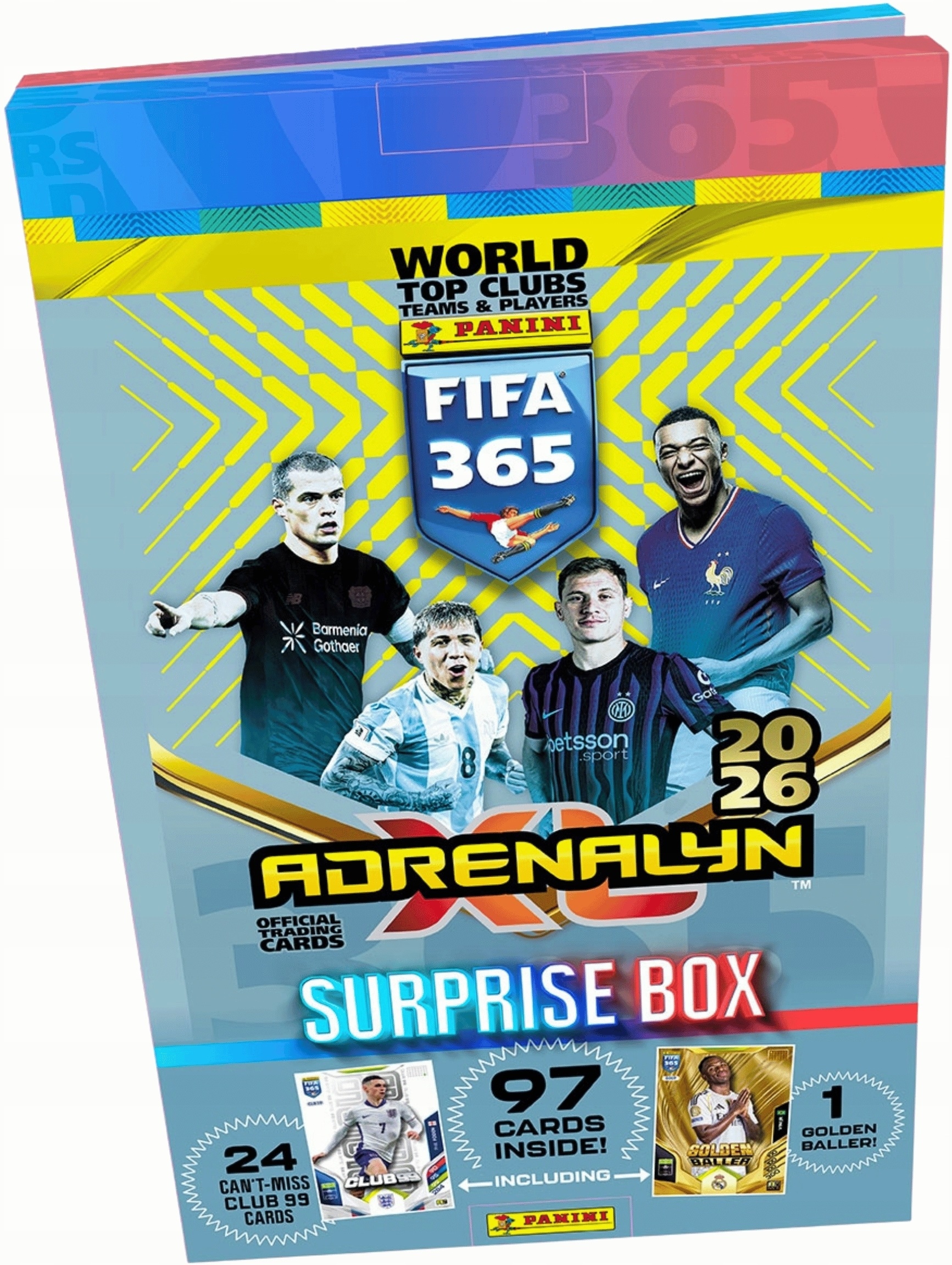 Karty piłkarskie Fifa 365 Adrenalyn XL 2026 Panini kalendarz adwentowy