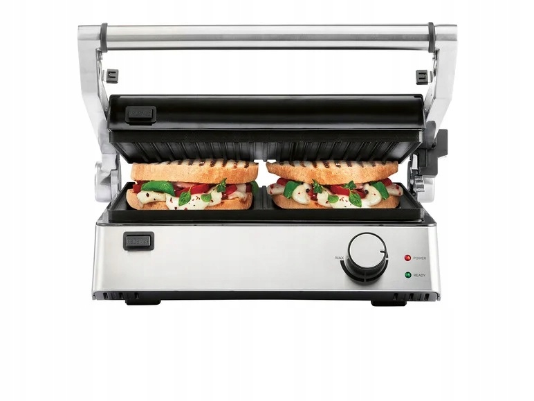 Grill kontaktowy 3 w 1, panini i stołowy 2000 W Silvercrest Skge 2000 D3