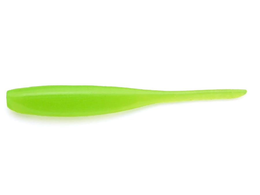 Keitech Shad Impact 3 #026 Clear Chartreuse Glow