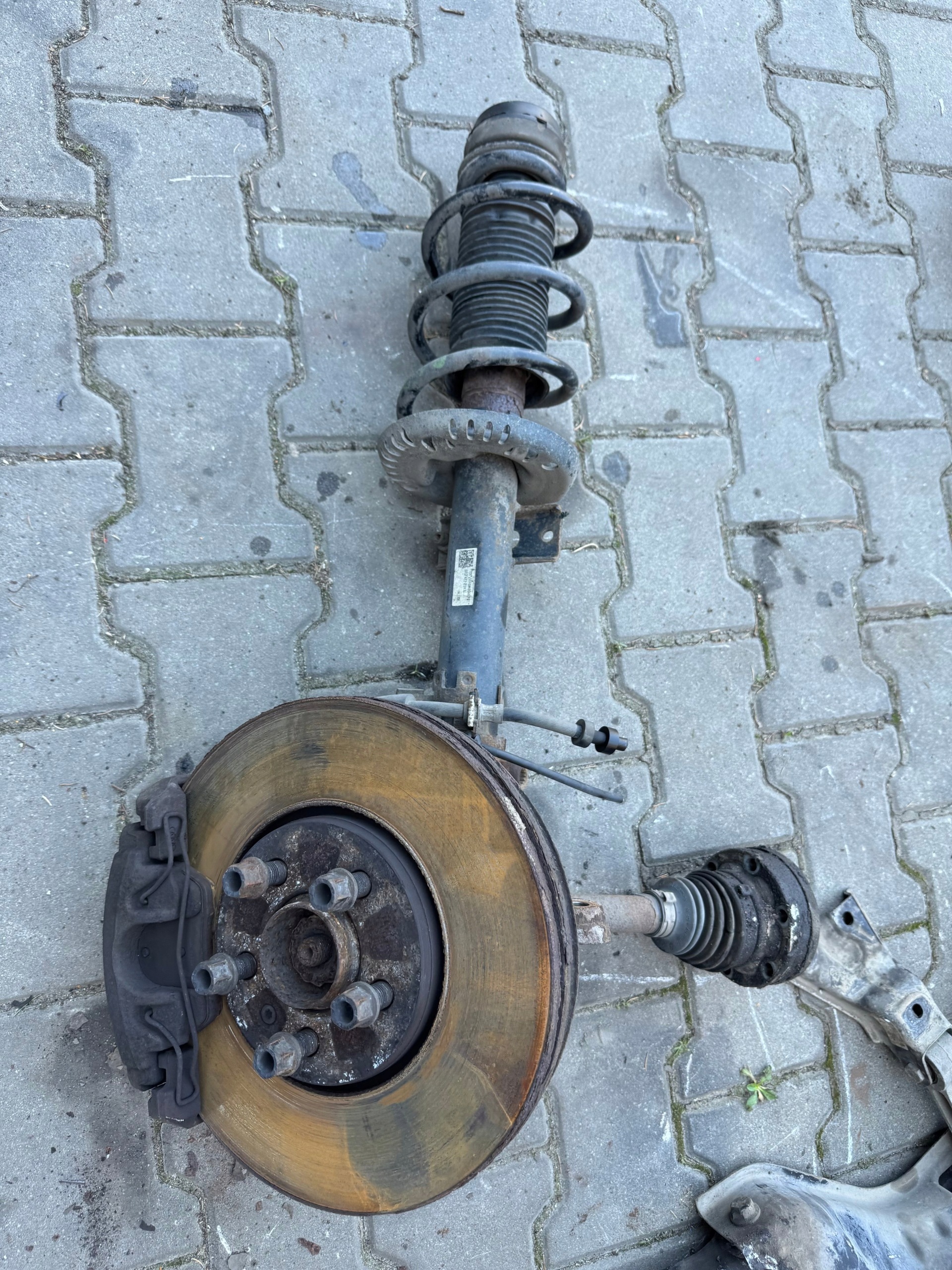 swing left McPherson left front front IBIZA IV 6J A1 8X 2.0 TDI