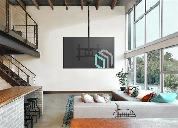 Onkron Stropný držiak Tv s nastaviteľnou výškou pre 32 až 80-palcové Led…