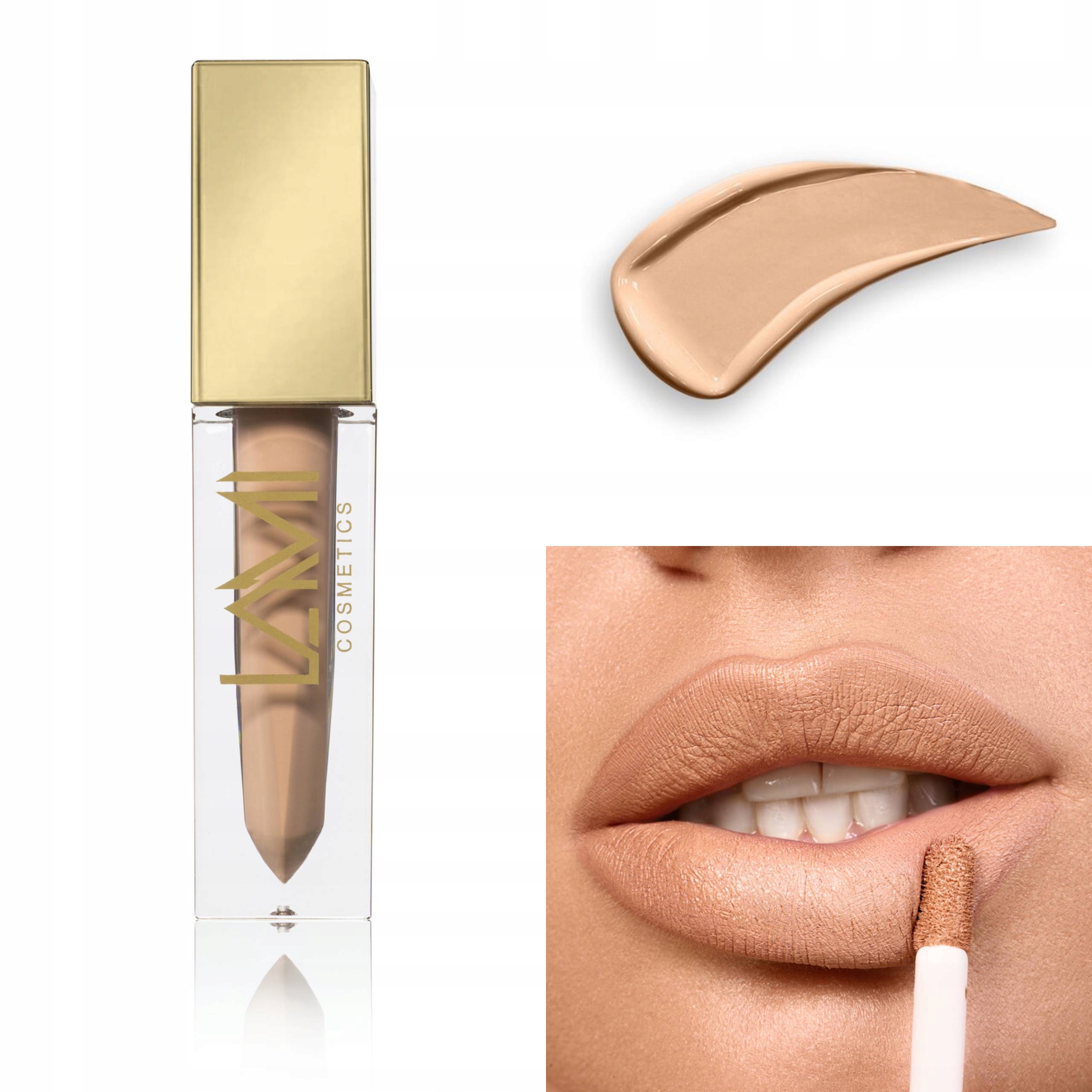 Pomadka Matowa W Płynie Lami Caramel Delight