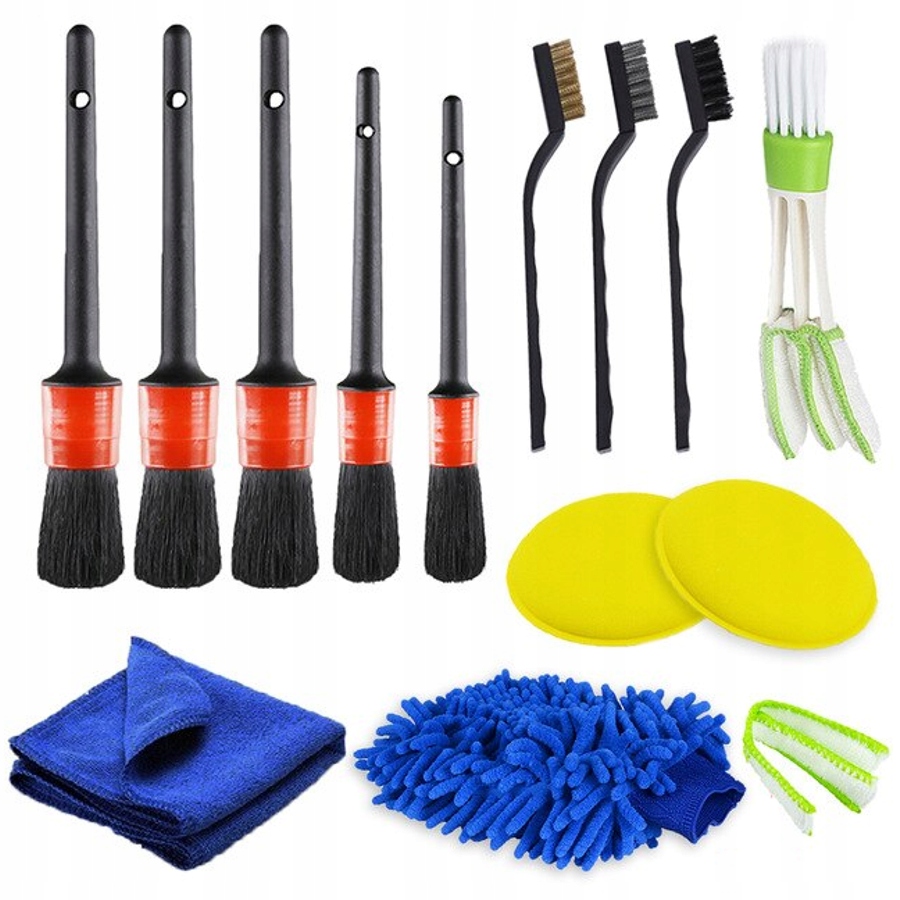 Комплект для чистки автомобиля DETAILING 13 шт.