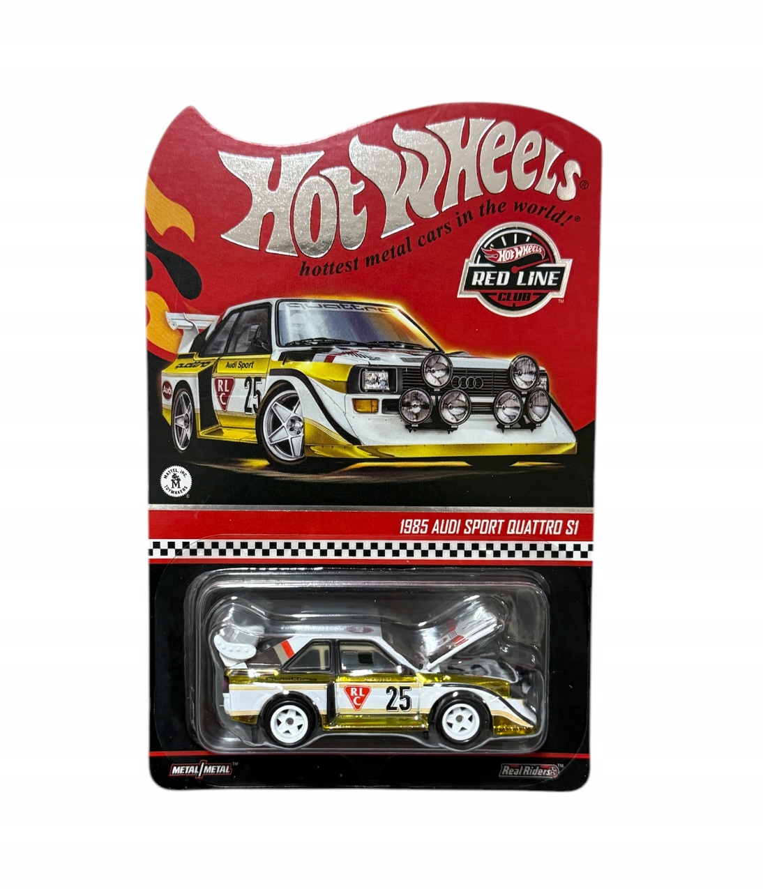 Hot Wheels Red Line Club Rlc Exclusive 1985 Audi Sport Quattro S1