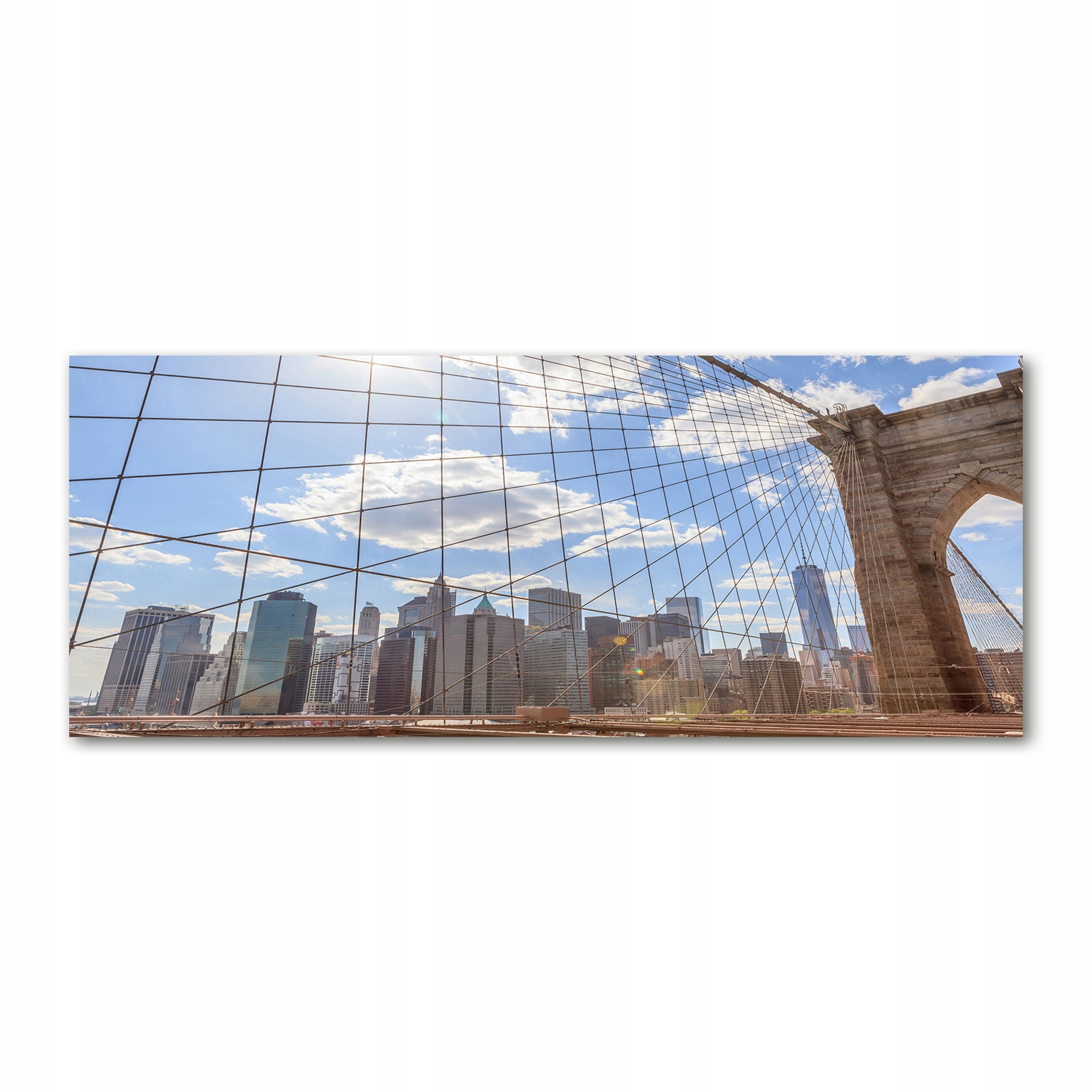 

Foto obraz akryl zdjęcie Most Nowy Jork 125x50 cm