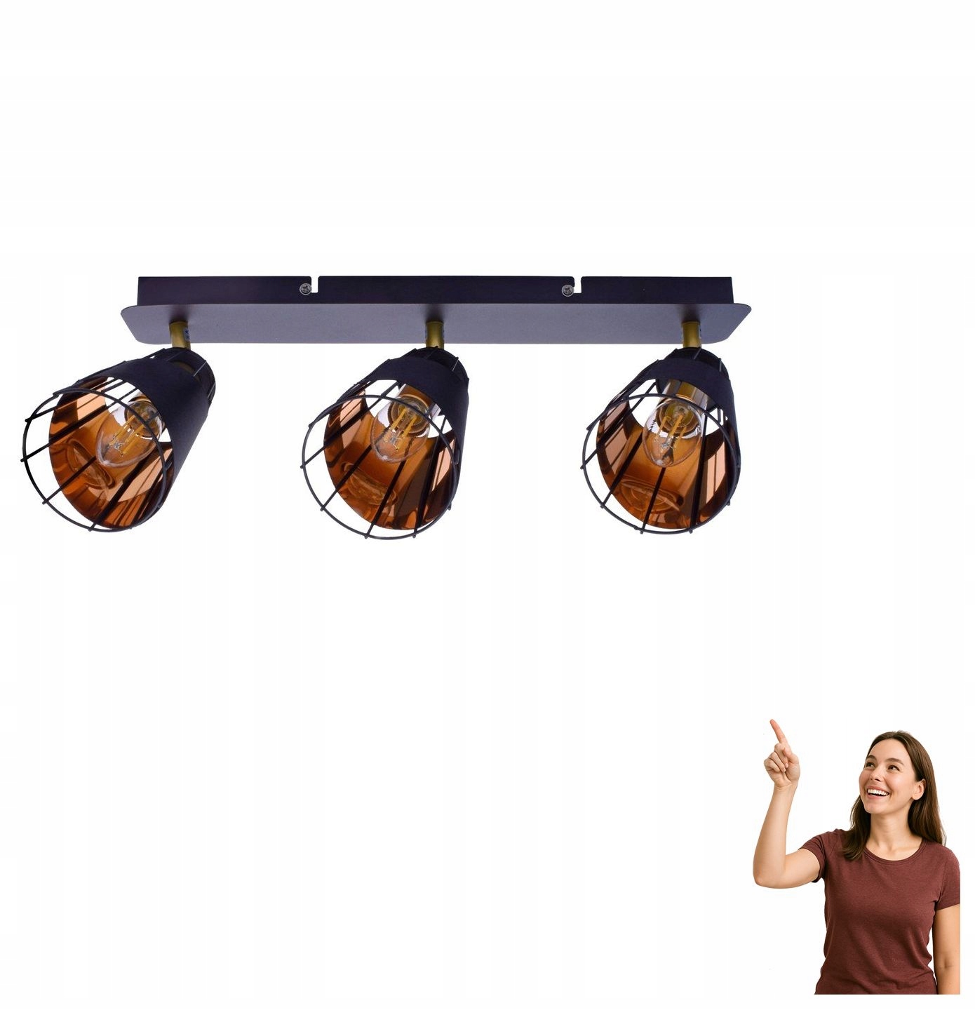 Spotová reflektorová lampa Rick ML5567 Milagro