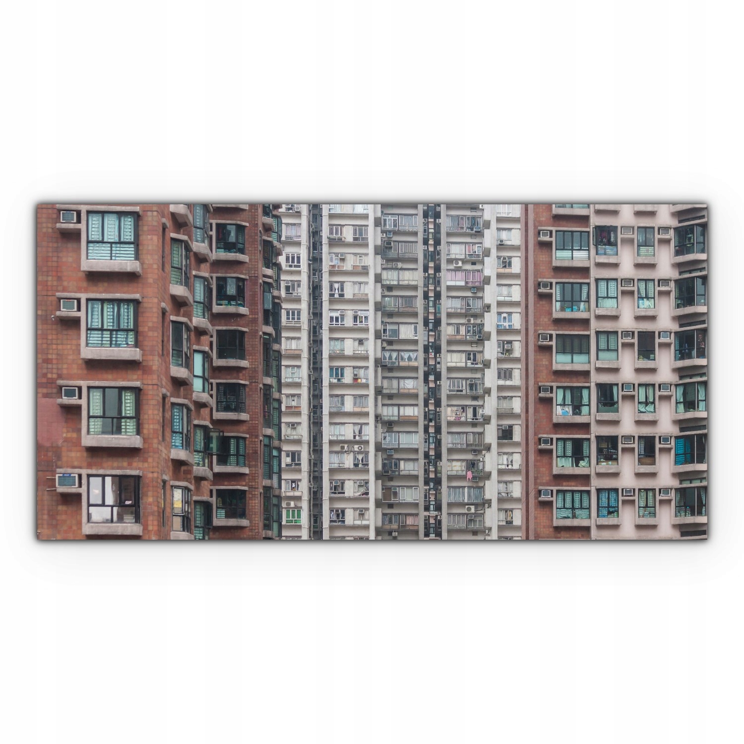 

Obraz płótno canvas 120x60 Hong Kong Apartamenty