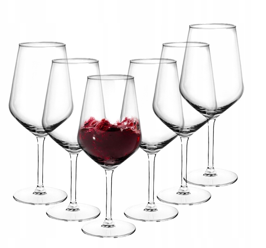 

Kieliszki do wina czerwonego Rubin 530 ml kpl 6szt