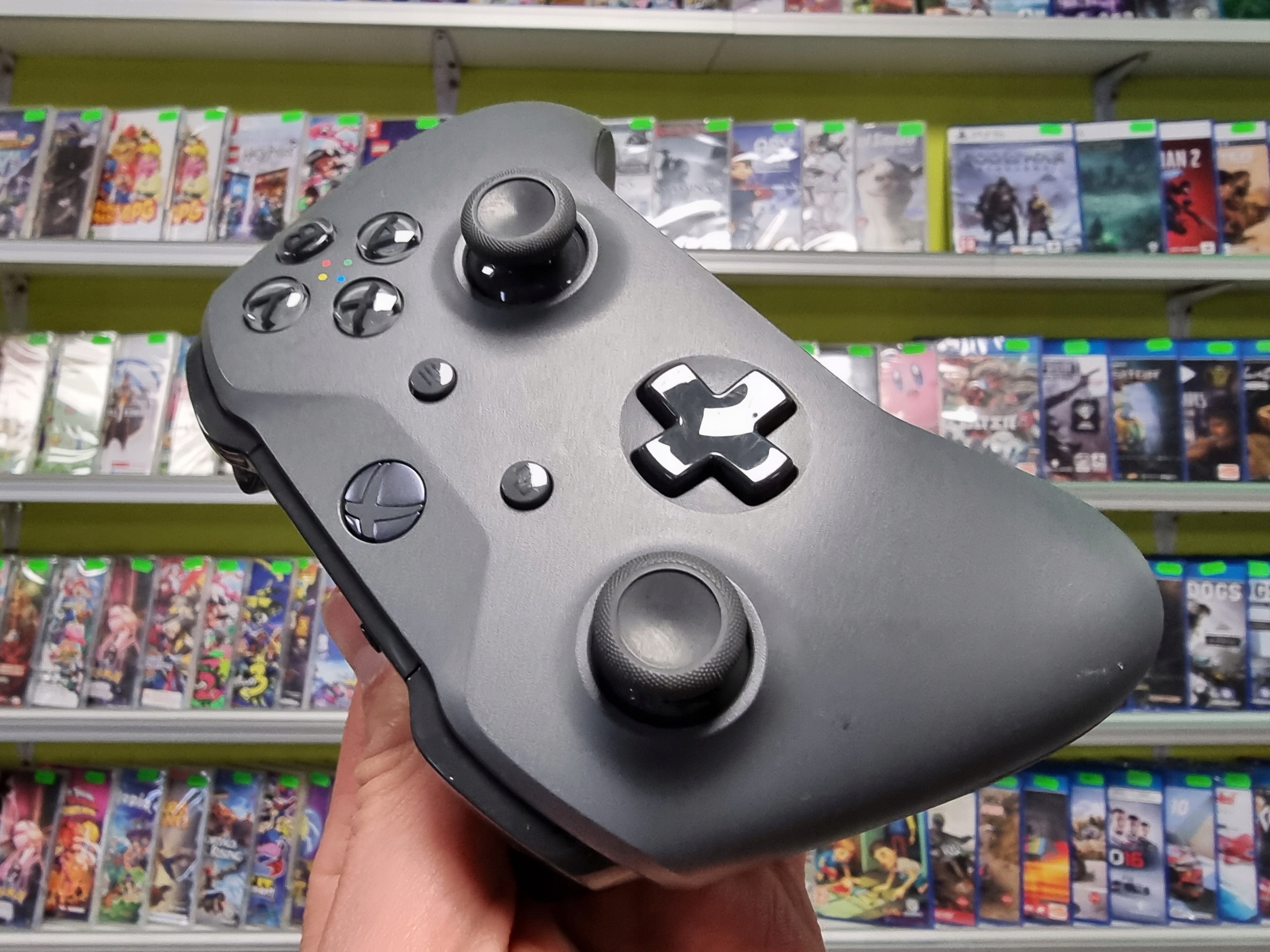 102. PAD KONTROLER XBOX ONE SERIES S X PC GOLD RUSH BATTLEFIELD V SZARY Pochodzenie oryginał