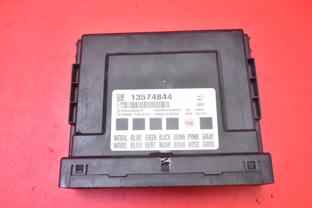 IMMO computer running board 55574903 0281016704 13327313 OPEL INSIGNIA A 2.0 CITD