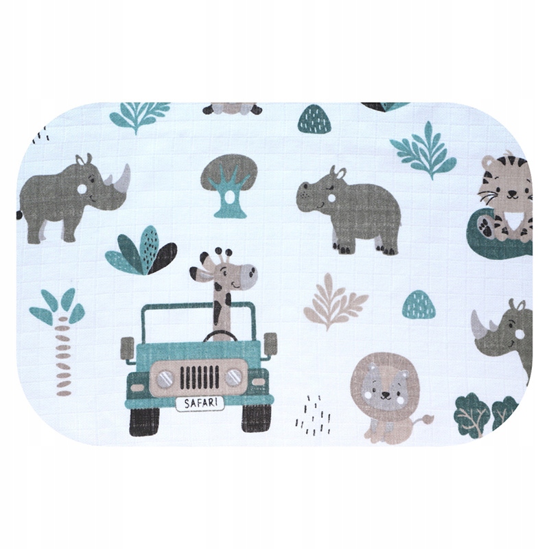 EGA PIELUCHA TETRA DRUK 70/80 KOLOROWA PIELUSZKA SAFARI 4459